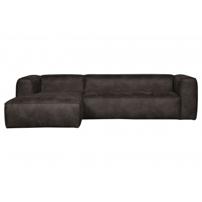 Kampinė sofa Bean, kairinė (juoda)