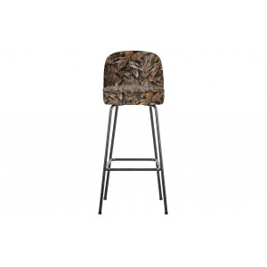 Baro kėdė Vogue, 80 cm, odinė (konjako)