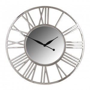 Apvalus laikrodis Danell (sidabro)